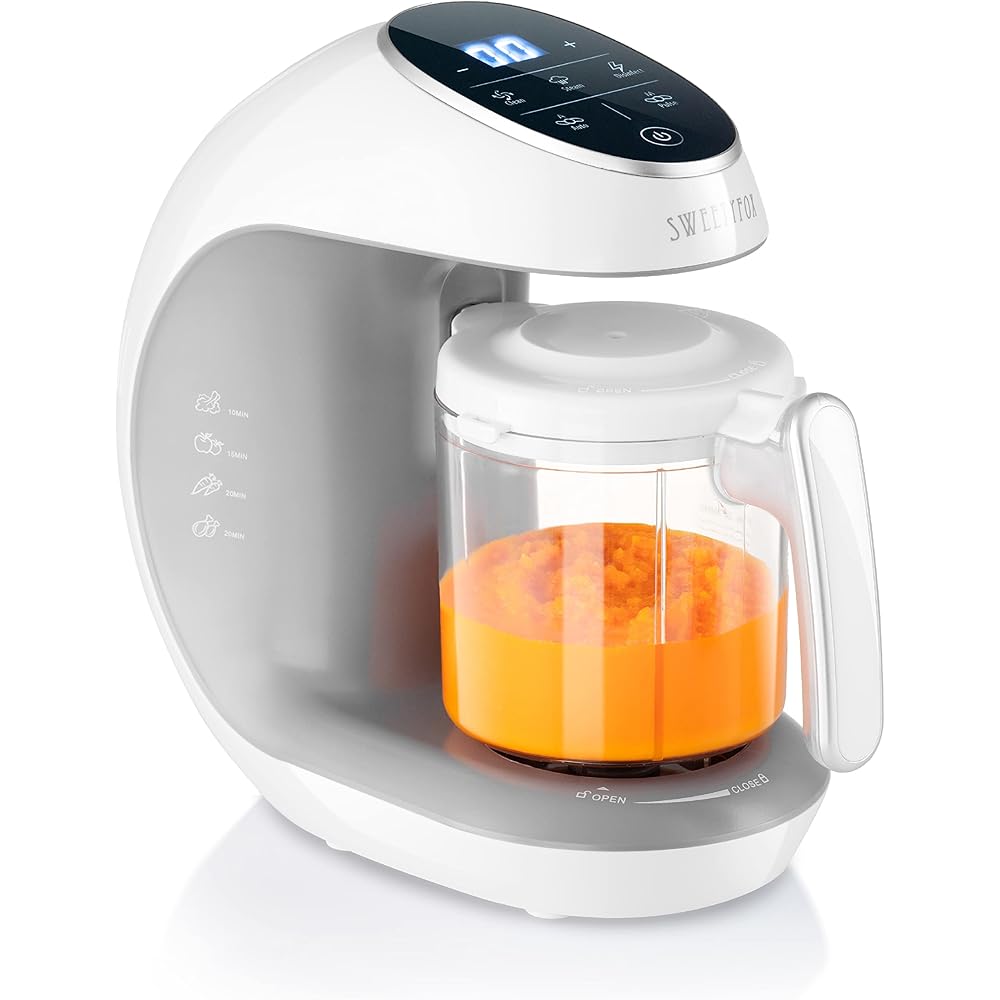 Sweety Fox Robot Cuiseur Mixeur Multifonctions 7-en-1 pour Bébé