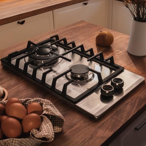 Cecotec Bolero Squad G 4200S Plaque de Cuisson à Gaz Inox 4 Feux