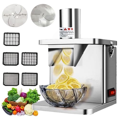 Miduolai Coupe-Légumes et Fruits Électrique Commercial Automatique