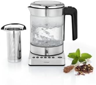 WMF KITCHENminis Bouilloire Théière Électrique en Verre 1L 1900W