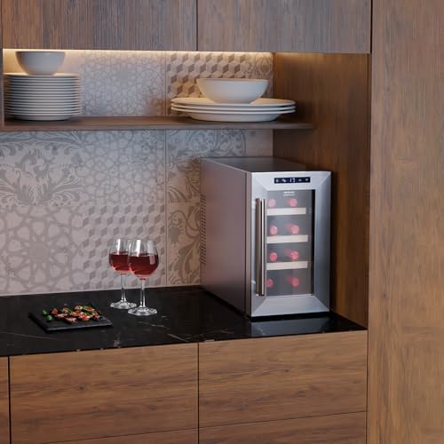 Cecotec Bolero GrandSommelier 830 Cave à Vin Thermoélectrique 8 Bouteilles