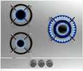 Cecotec Bolero Squad G 3200S Plaque de Cuisson à Gaz Inox 3 Feux