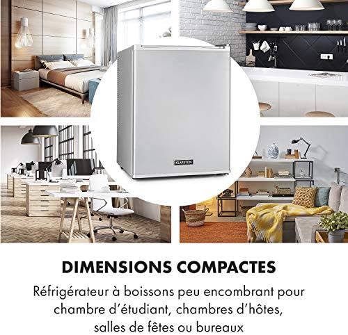 Klarstein Mini Bar Réfrigérateur de Chambre Silencieux 30L