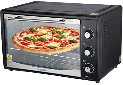 Mini Four 45 Litres Chaleur Tournante et Tournebroche 1800W