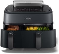 Philips Série 5000 NA550/00 Air Fryer Double Panier avec Vapeur 9L