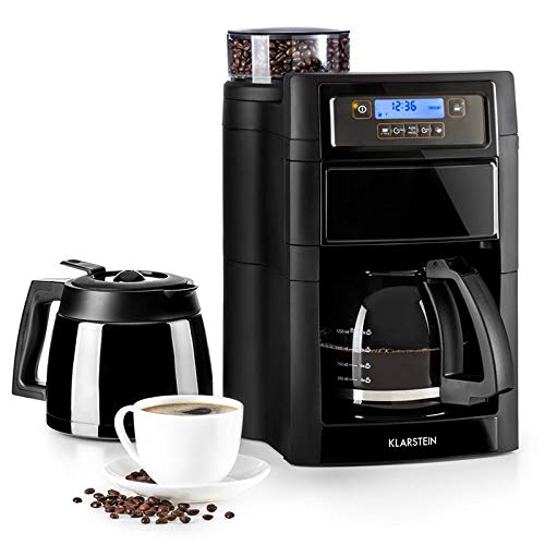 Klarstein Aromatica II Machine à Café Filtre avec Broyeur 1000W
