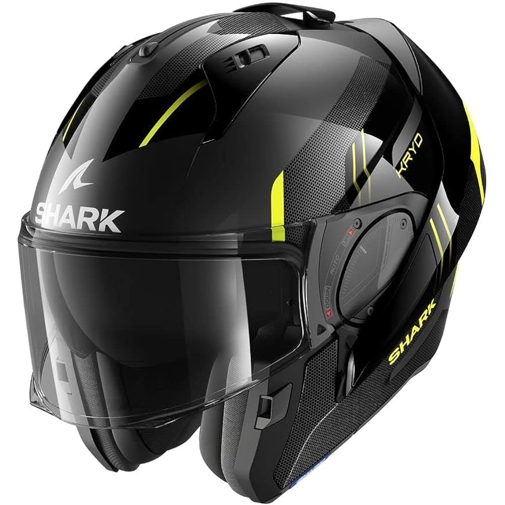 Shark Evo-ES Kryd Casque de Moto Mixte Modulable