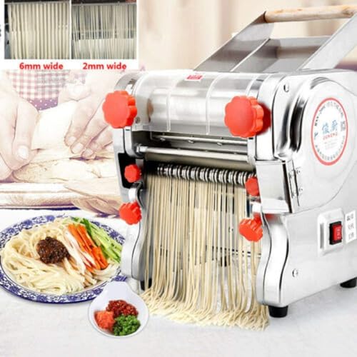 Machine à Pâtes Électrique en Acier Inoxydable Automatique 750W