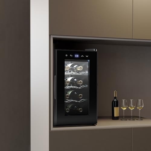 Cecotec Bolero GrandSommelier 830 Cave à Vin Thermoélectrique 8 Bouteilles