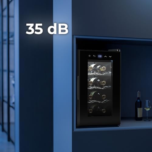 Cecotec Bolero GrandSommelier 830 Cave à Vin Thermoélectrique 8 Bouteilles