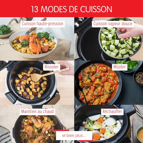 Moulinex Cookeo Touch Wifi YY5297FB Multicuiseur Intelligent 6L