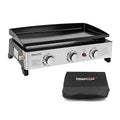 Royal Gourmet Plancha au Gaz en Acier Émaillé 3 Brûleurs 7,5kW