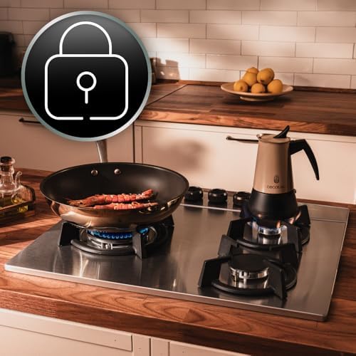Cecotec Bolero Squad G 3200S Plaque de Cuisson à Gaz Inox 3 Feux