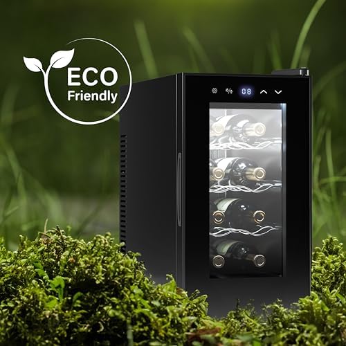 Cecotec Bolero GrandSommelier 830 Cave à Vin Thermoélectrique 8 Bouteilles