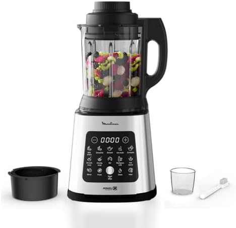 Moulinex Blender Chauffant Électrique 1400W 10 Programmes