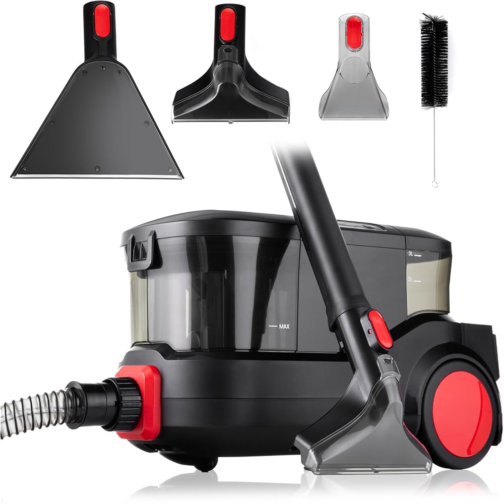 Lehmann LHOVW-8015 Prowash Aspirateur Nettoyeur Shampouineuse 2000W