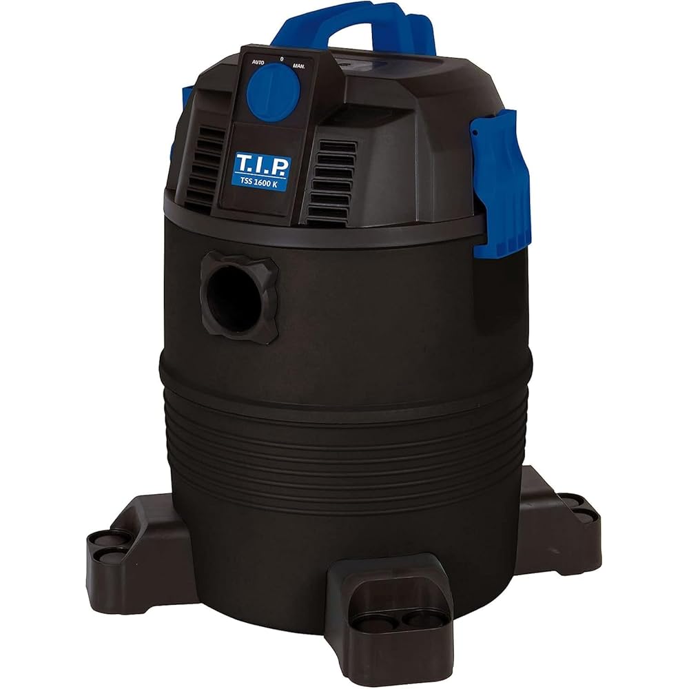 T.I.P. TSS 1600 K Aspirateur de Boue pour Bassin et Piscine Noir