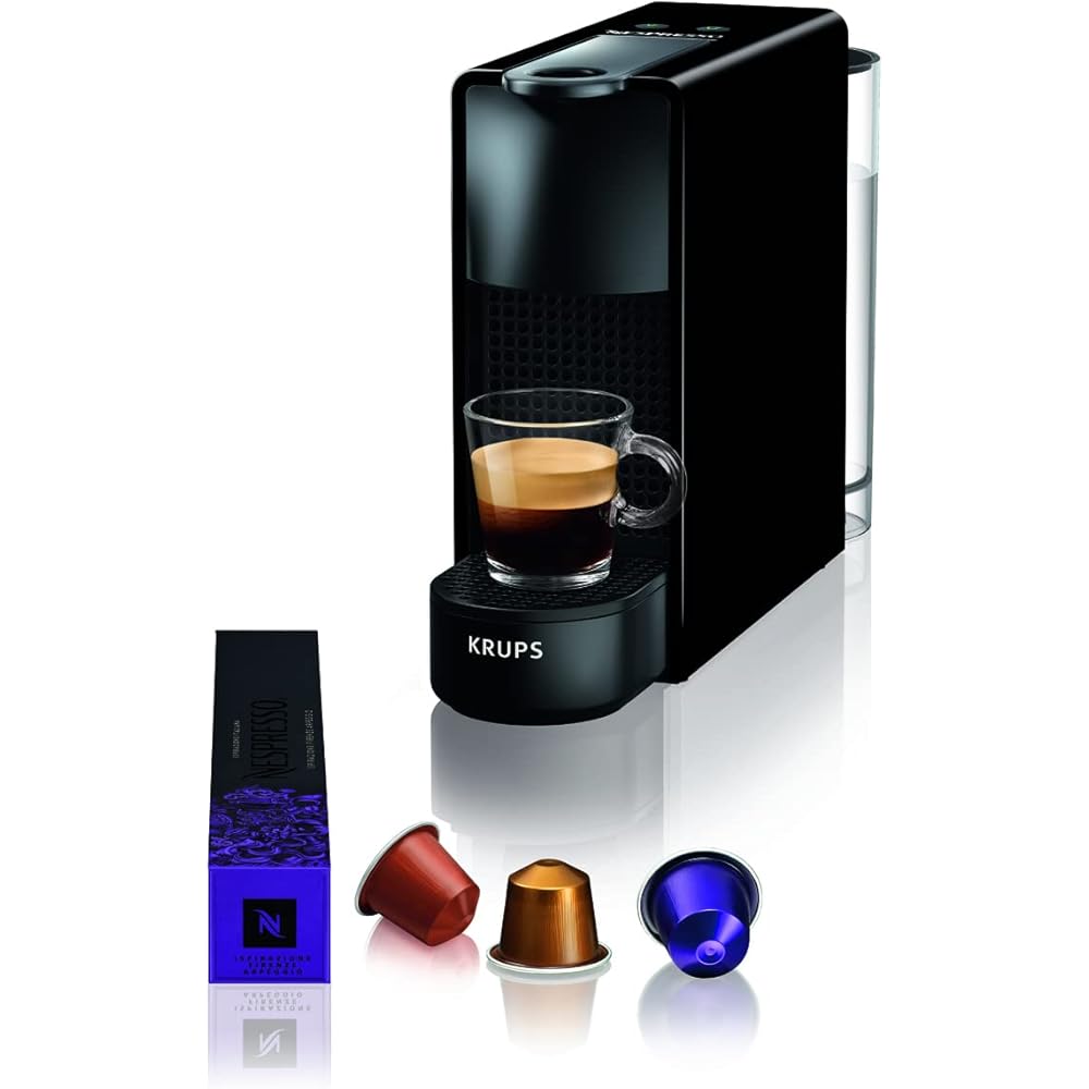 Krups Nespresso Essenza Mini YY2910FD Cafetière à Capsules Noire