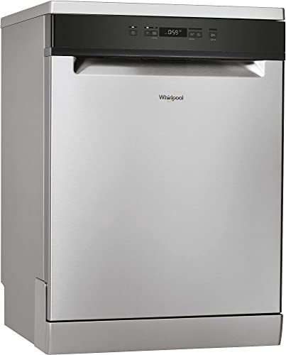 Whirlpool WFC3C34X Lave-Vaisselle Autoportant en Acier Inoxydable