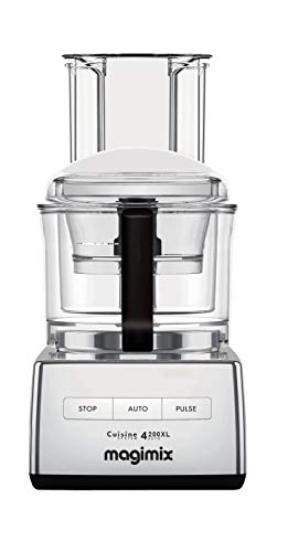 Magimix 4200 XL Chrome Brillant Robot de Cuisine Multifonction