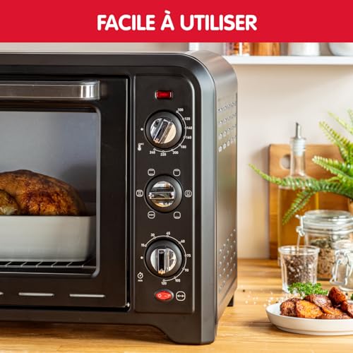 Moulinex Optimo OX485810 Four Électrique Chaleur Tournante 39L