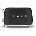 Smeg TSF01BLMEU Grille-Pain 2 Fentes 950 W Finition Noir Mat