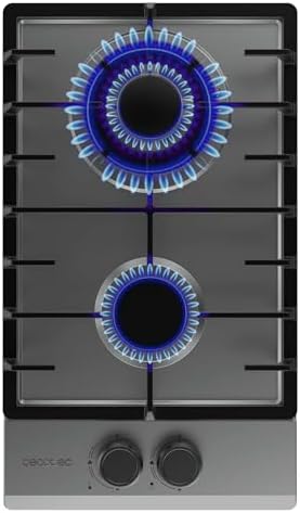 Cecotec Bolero Squad G 4200S Plaque de Cuisson à Gaz Inox 4 Feux