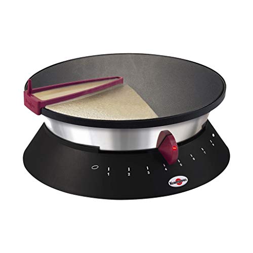 Krampouz Diabolo CEBPF2BO Crêpière Électrique Rouge Diamètre 33cm
