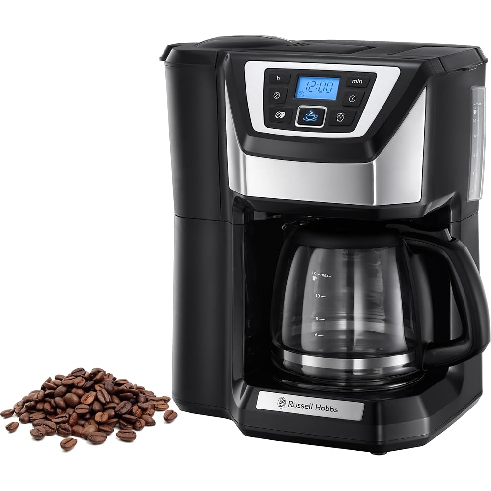 Russell Hobbs Chester 22000-56 Cafetière Programmable avec Broyeur