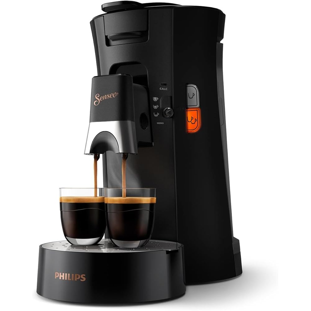 Philips CSA240 61 Machine à Café à Dosettes Senseo Select Eco Noire