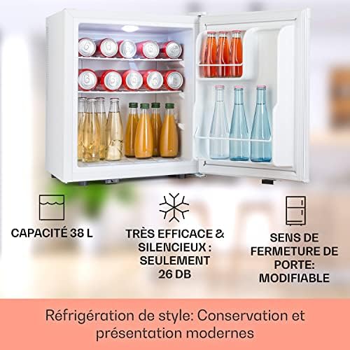 Klarstein Mini Bar Réfrigérateur de Chambre Silencieux 30L