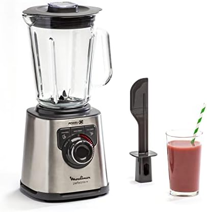 Moulinex PerfectMix Blender Haute Vitesse 1200W Bol Verre 2L