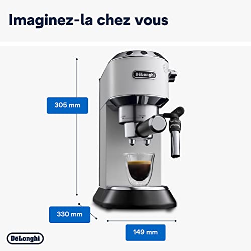 De'Longhi Dedica Style EC685.W Machine Expresso Fine Blanche