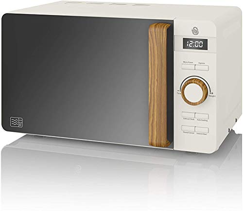 Swan Nordic VIO9 Four Micro-ondes Numérique Blanc Mat 20L