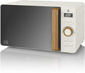Swan Nordic VIO9 Four Micro-ondes Numérique Blanc Mat 20L