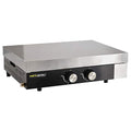 Cook'in Garden Finesta Plancha au Gaz 2 Brûleurs avec Capot