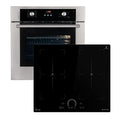 Cuisinière Set Intégral Four BO8810SS et Plaque Induction IH85904FZ
