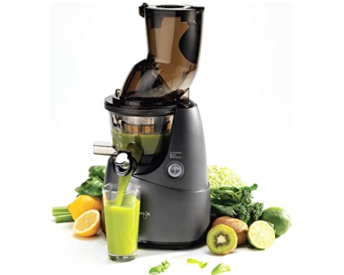 Kuvings B9700 Extracteur de Jus Vertical à Rotation Lente Gris Mat