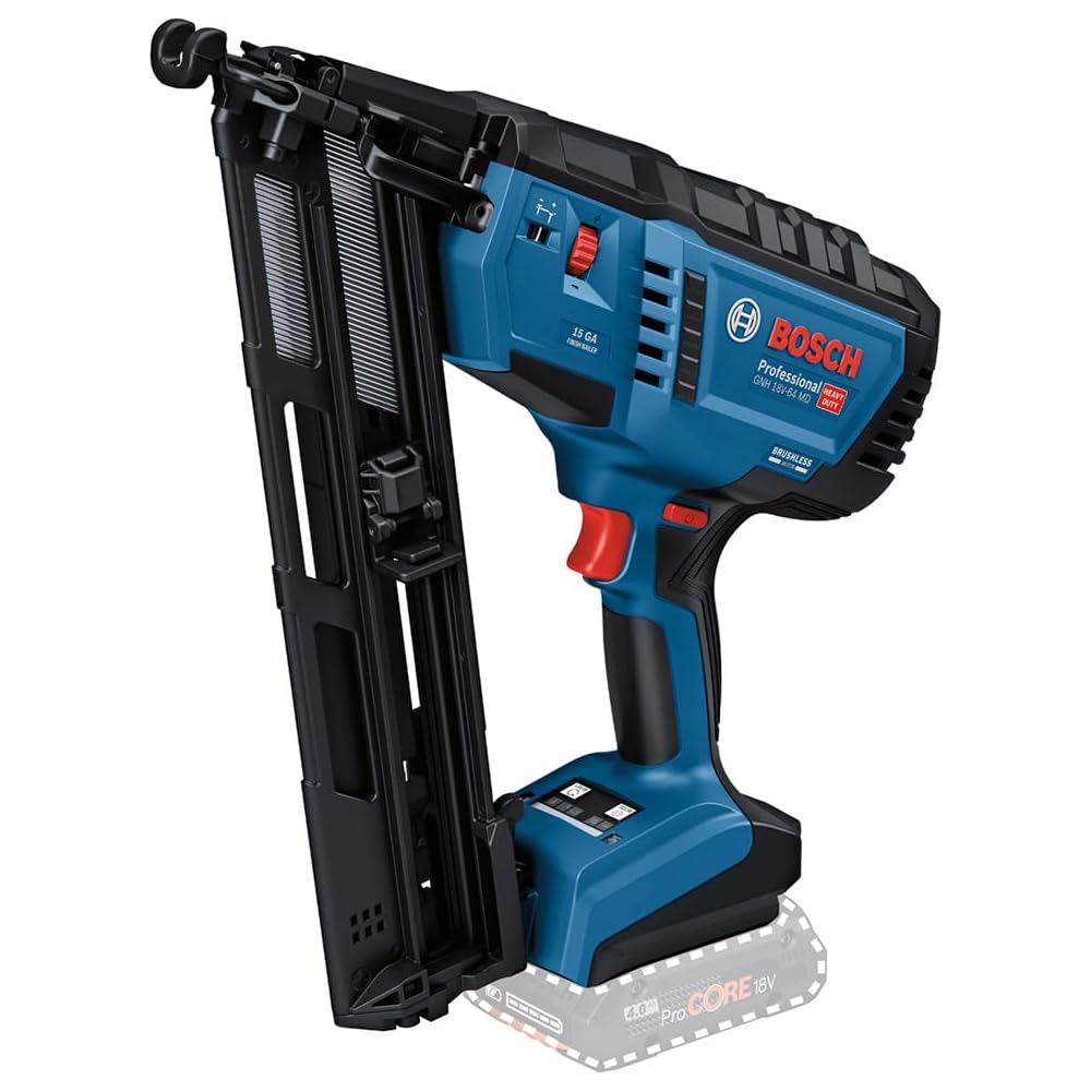 Bosch Professional GNH 18V-64 MD Cloueur à Bois sans Fil 18V sans Batterie