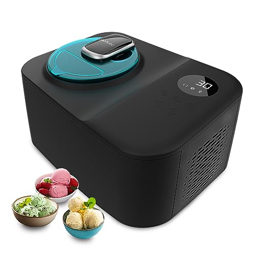 Cecotec Gelacy 1200 Touch Turbine à Glace Électrique Tactile 1,2L