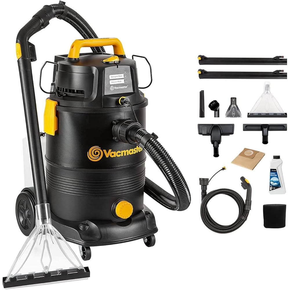 Vacmaster VK1330PWR Aspirateur Injecteur Extracteur 3-en-1 1300W 30L