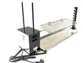 Tournebroche Géant Professionnel à Vitesse Variable en Inox 120cm