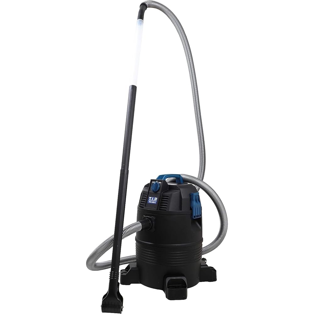 T.I.P. TSS 1600 K Aspirateur de Boue pour Bassin et Piscine Noir