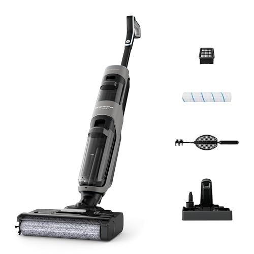 Rowenta X-Clean 4 GZ5036WO Aspirateur Balai Laveur sans Fil