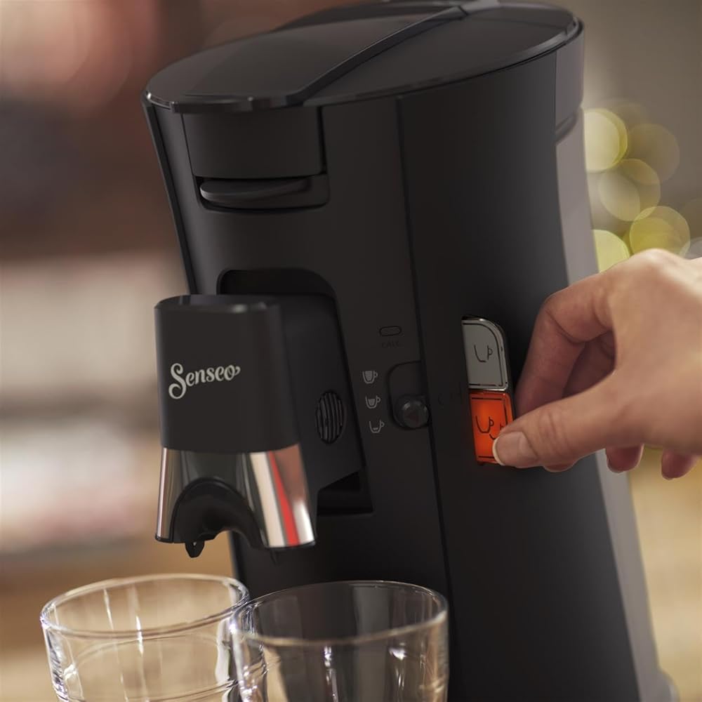 Philips CSA240 61 Machine à Café à Dosettes Senseo Select Eco Noire