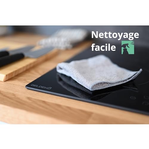 Beldeko Plaque de Cuisson Induction Encastrable 4 Feux 7500W