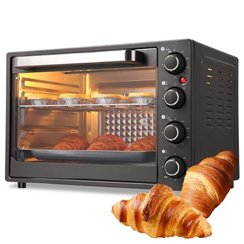 FAcoLL Mini Four à Pizza Électrique Commercial 40L 1500W