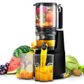 Extracteur de Jus de Fruits et Légumes Slow Juicer Noir 2L