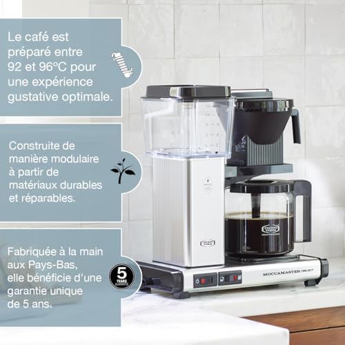 Moccamaster KBG Select Cafetière Filtre Électrique de Précision